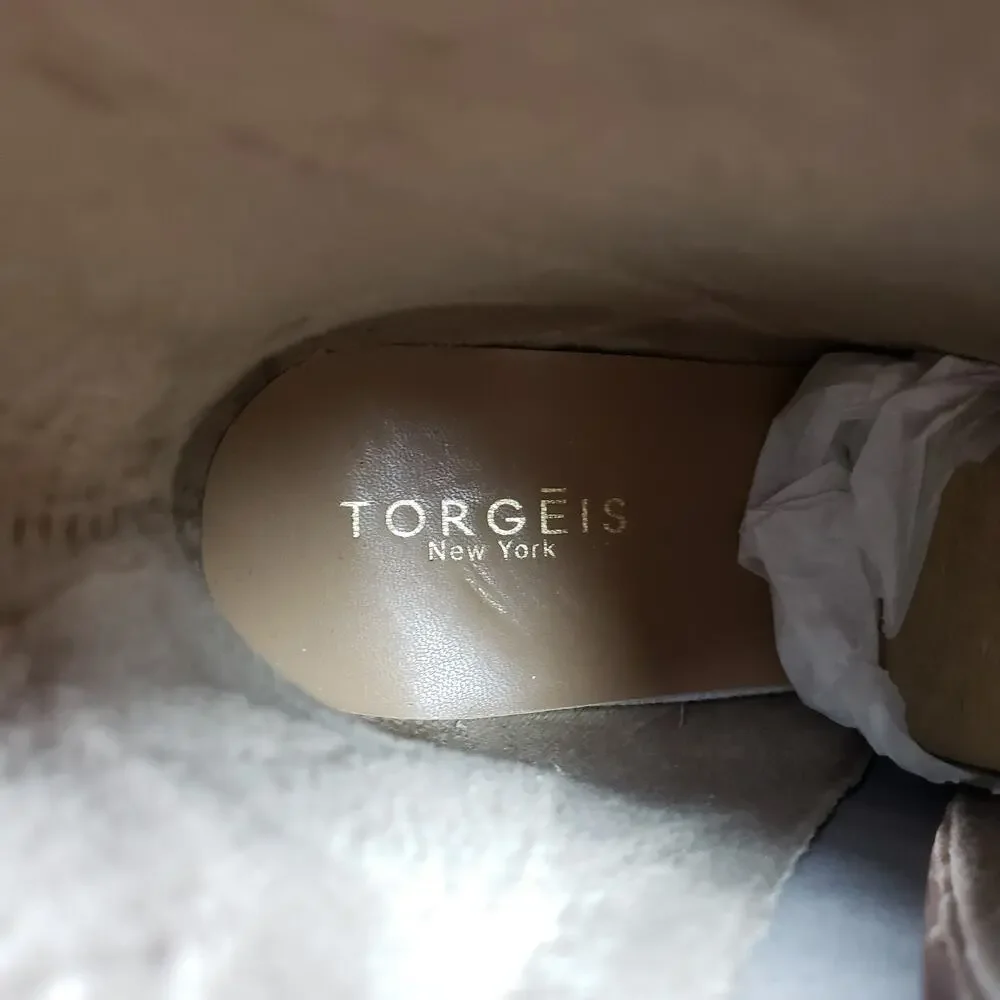 Torgeis New York Rashida Womens Size 11 Taupe Brown Formal 3